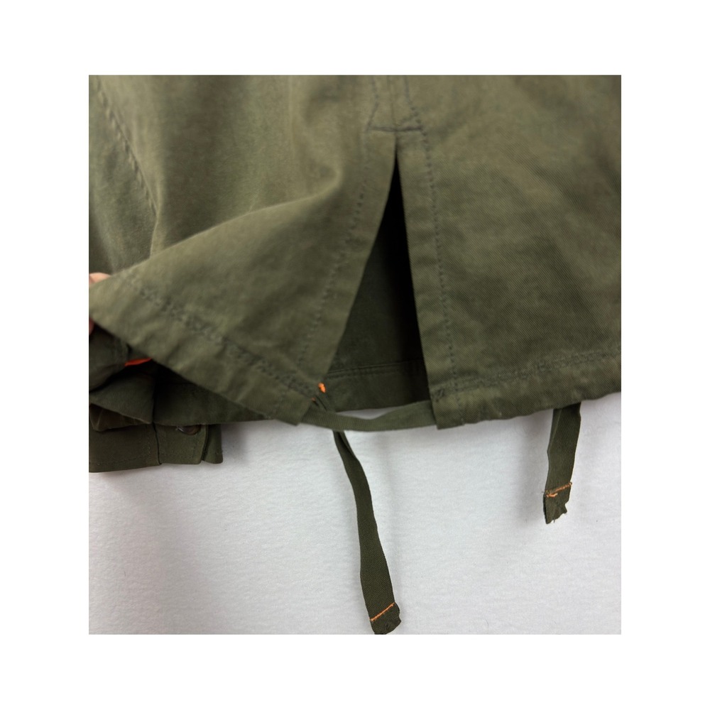 JCP Utility Jacket Womens Small Olive Green Military Field Coat Grunge Punk - Picture 11 of 13